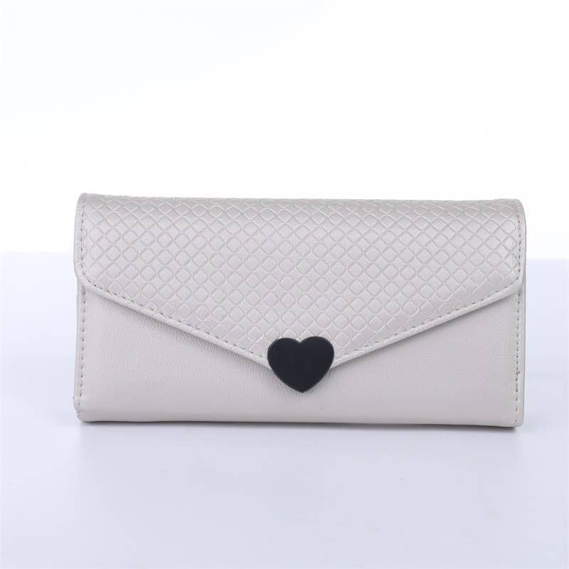 Fashion Style Group - ENVELOPE FAUX LEATHER FASHION WALLET
