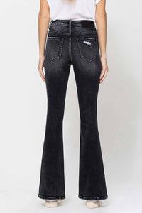 VERVET by FLYING MONKEY - HIGH RISE FLARE JEANS V2469