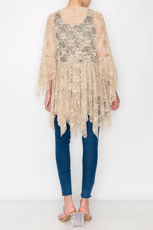 Origami Apparel ~  Lace and Crochet inspired - OLS-4618