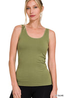 42POPS - ",,,..._ 2 Way V-neck/Scoop neck Seamless Tank