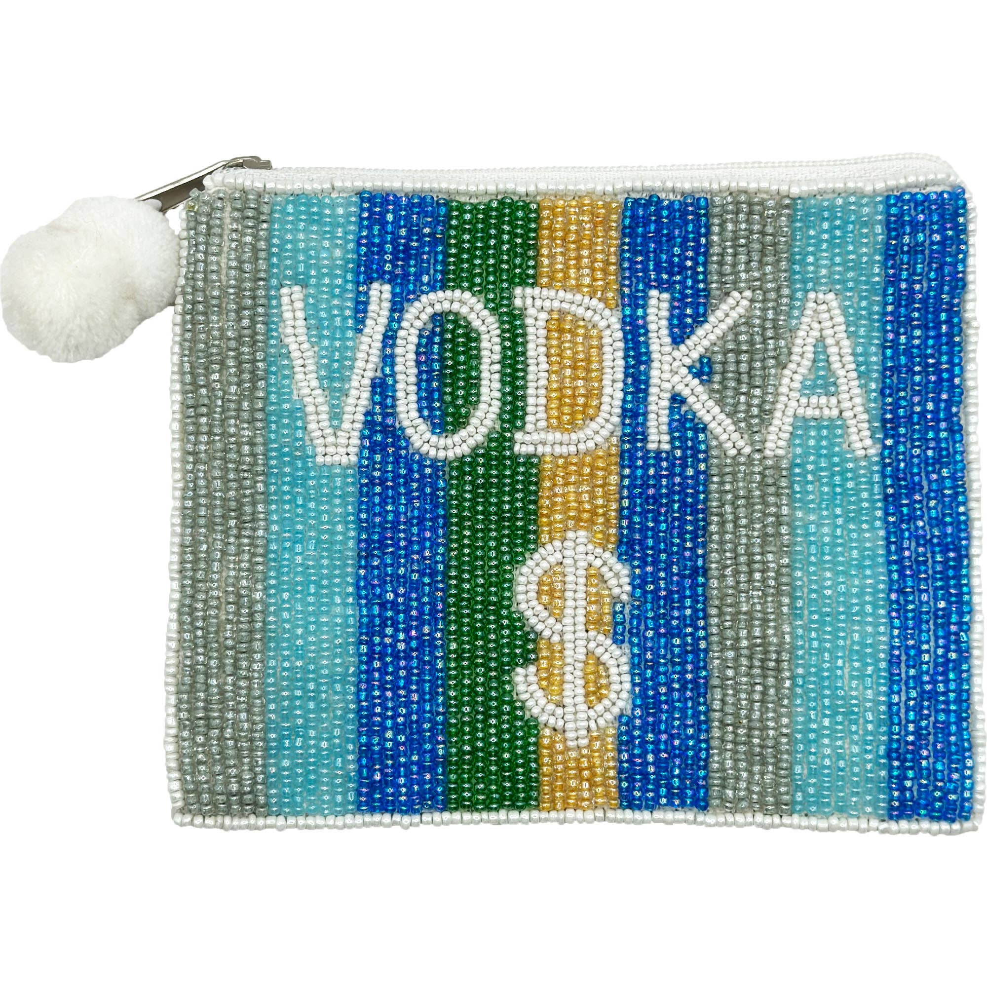 Ole - VODKA Beaded Coin Purse