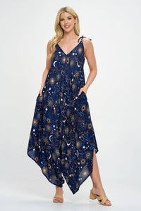 Kathmandu Imports - Galaxy Print Jumpsuit (TH-1770)