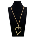 Ole - Hollow Heart Shaped Necklace