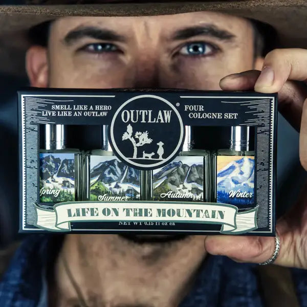 Outlaw - Outlaw Sample Cologne Gift Set - A boxed set of 4 colognes to try