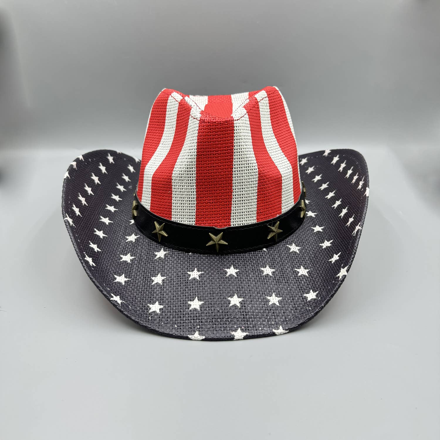 Ole - American Flag Cowboy Straw Hat