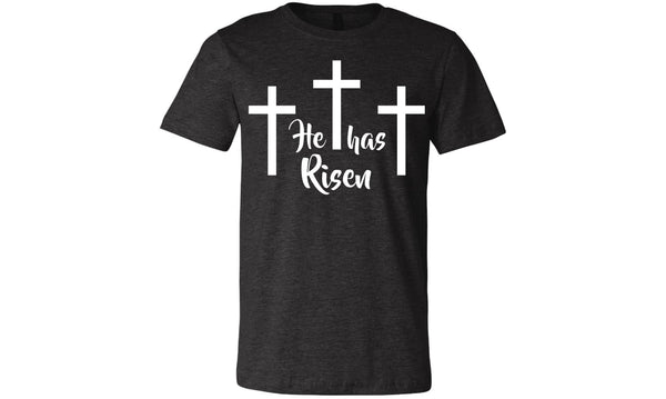 ShopTrendsNow - Unisex Easter Inspired Cross Tri-blend Tees