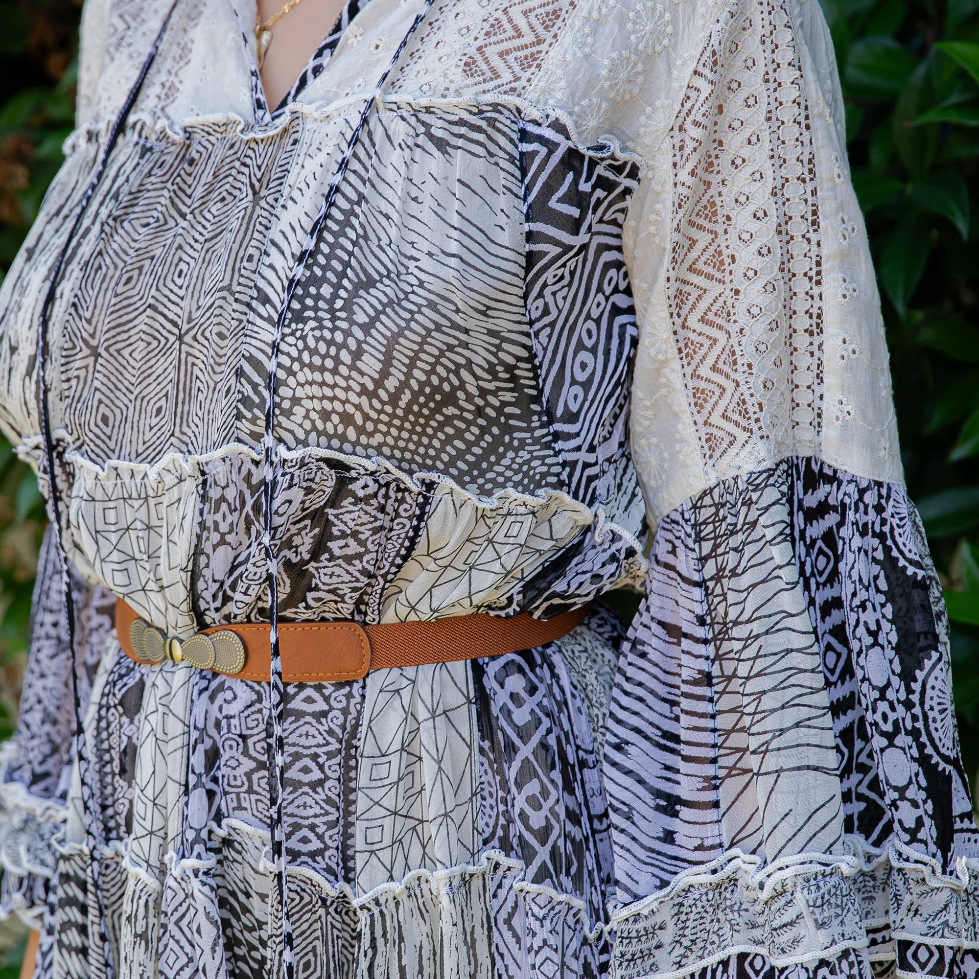 Young Threads - Timeless Long Jhabla Dress - Elegant & Chic (New Color)