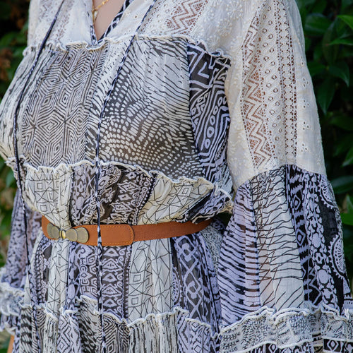 Young Threads - Timeless Long Jhabla Dress - Elegant & Chic (New Color)