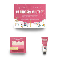 FinchBerry - Cranberry Chutney - 2 Pc Holiday Gift Box - Stocking Stuffer