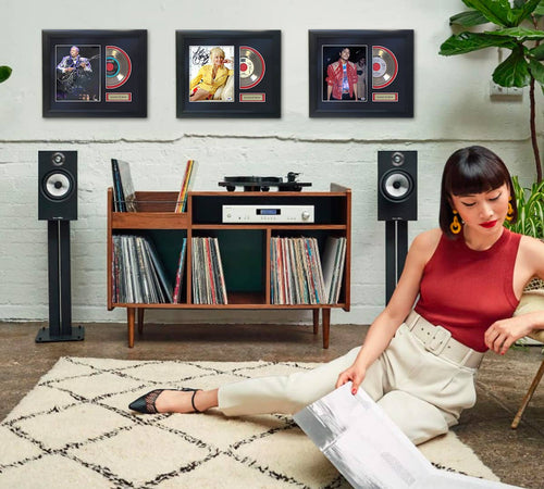 Gold Record Outlet - Some Guys Have All the Luck Framed 45 Gold Record Display