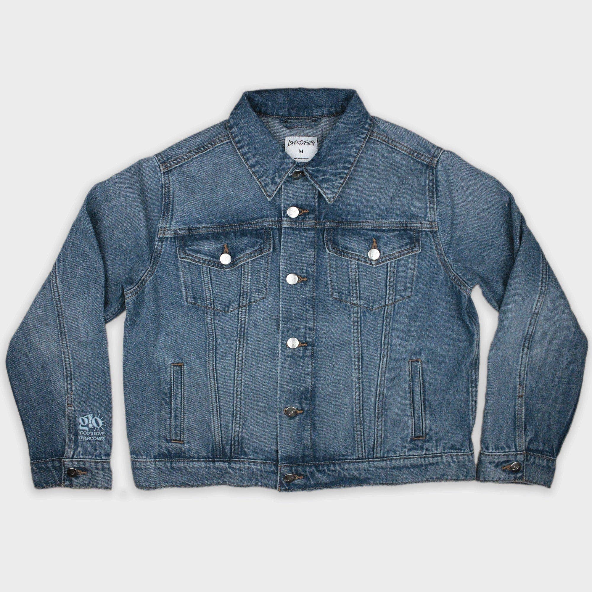 Love in Faith - Living Proof Denim Jacket