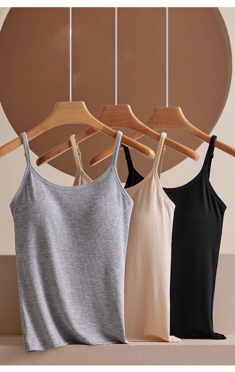 Hope & Sunshine - Modal Padded Longline Camisole Top