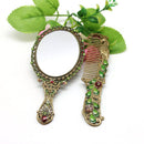 Ole - Small Size Rose Alloy Mirror Set