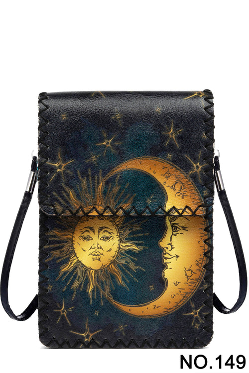 Ole - Moon&Sun Printed Crossbody HB0580 - NO.149