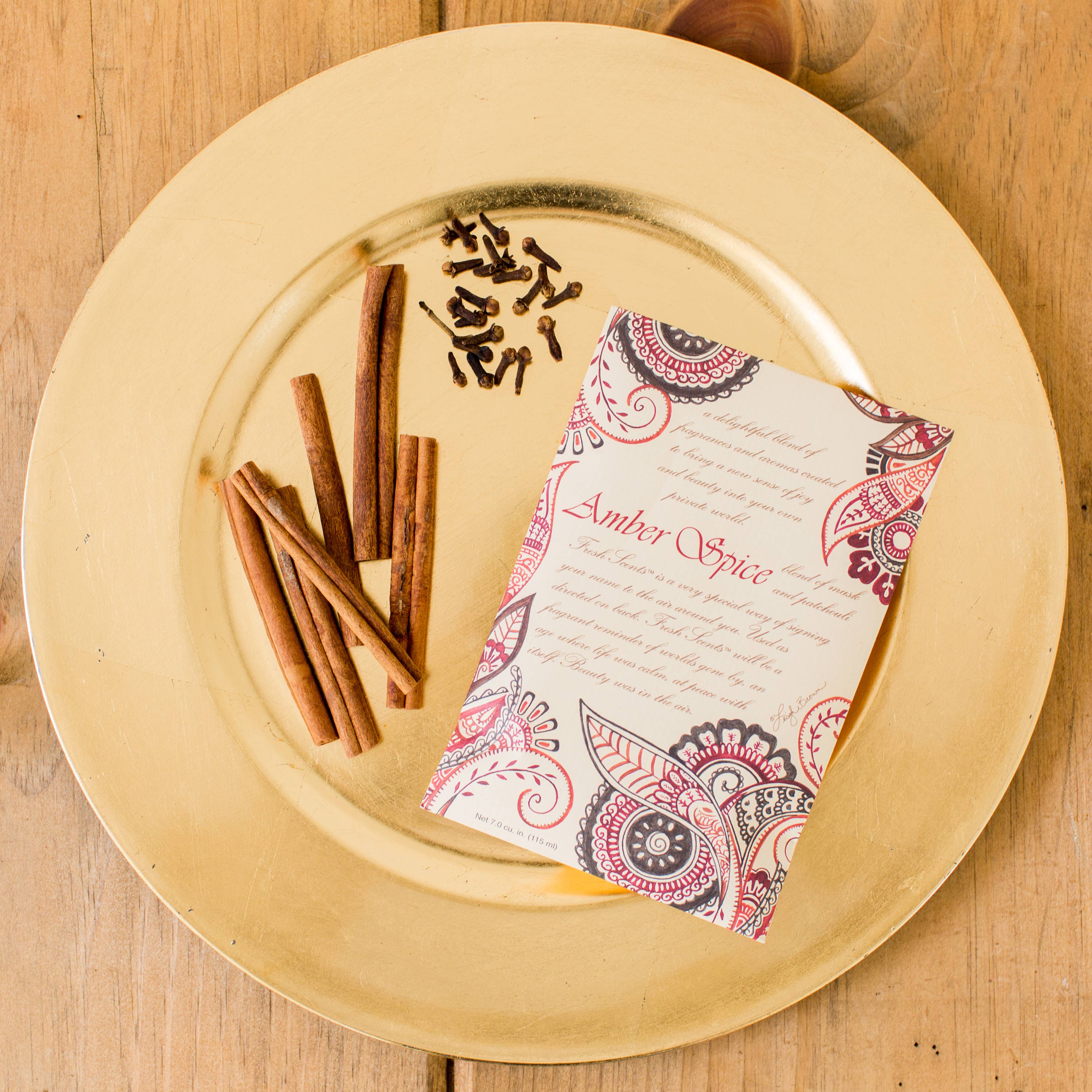 The Willowbrook Company - Fresh Scents | Amber Spice Sachets | Closet Freshener
