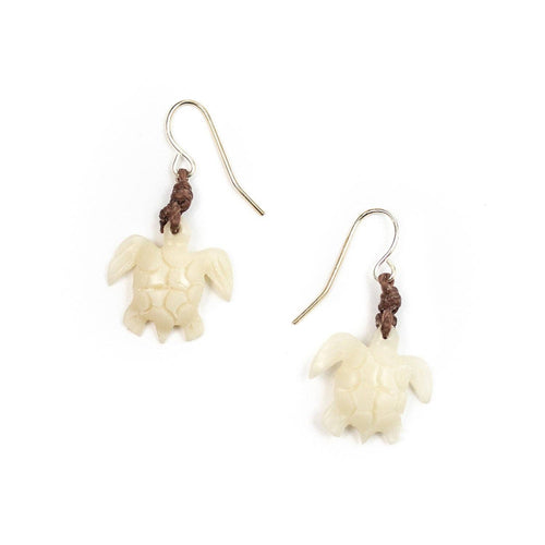 Organic Tagua Jewelry - Cali Earrings