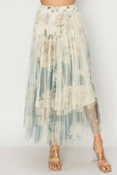 Origami Apparel ~  Lace and Crochet inspired - 610-4034 BG/DD NAVY FL