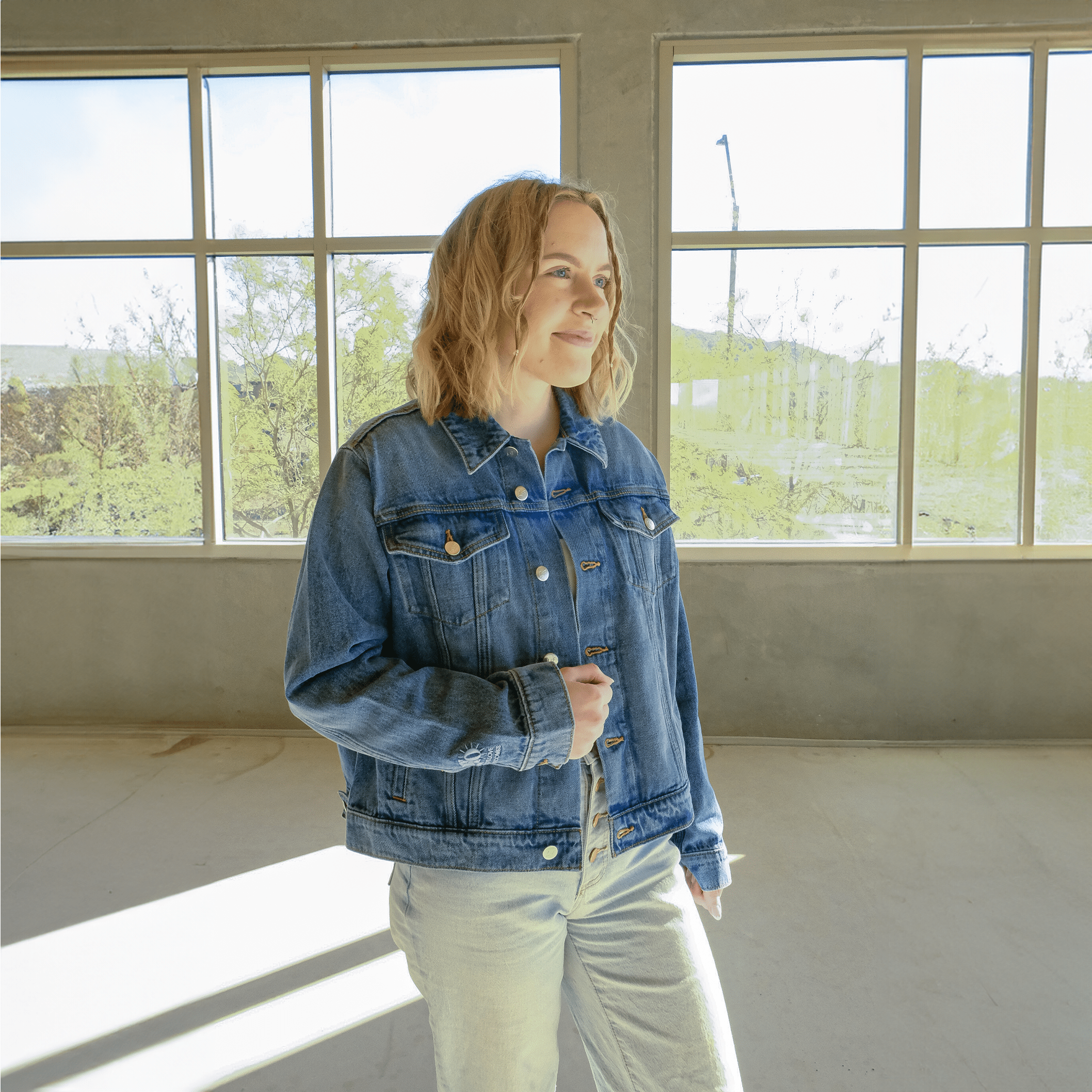 Love in Faith - Living Proof Denim Jacket