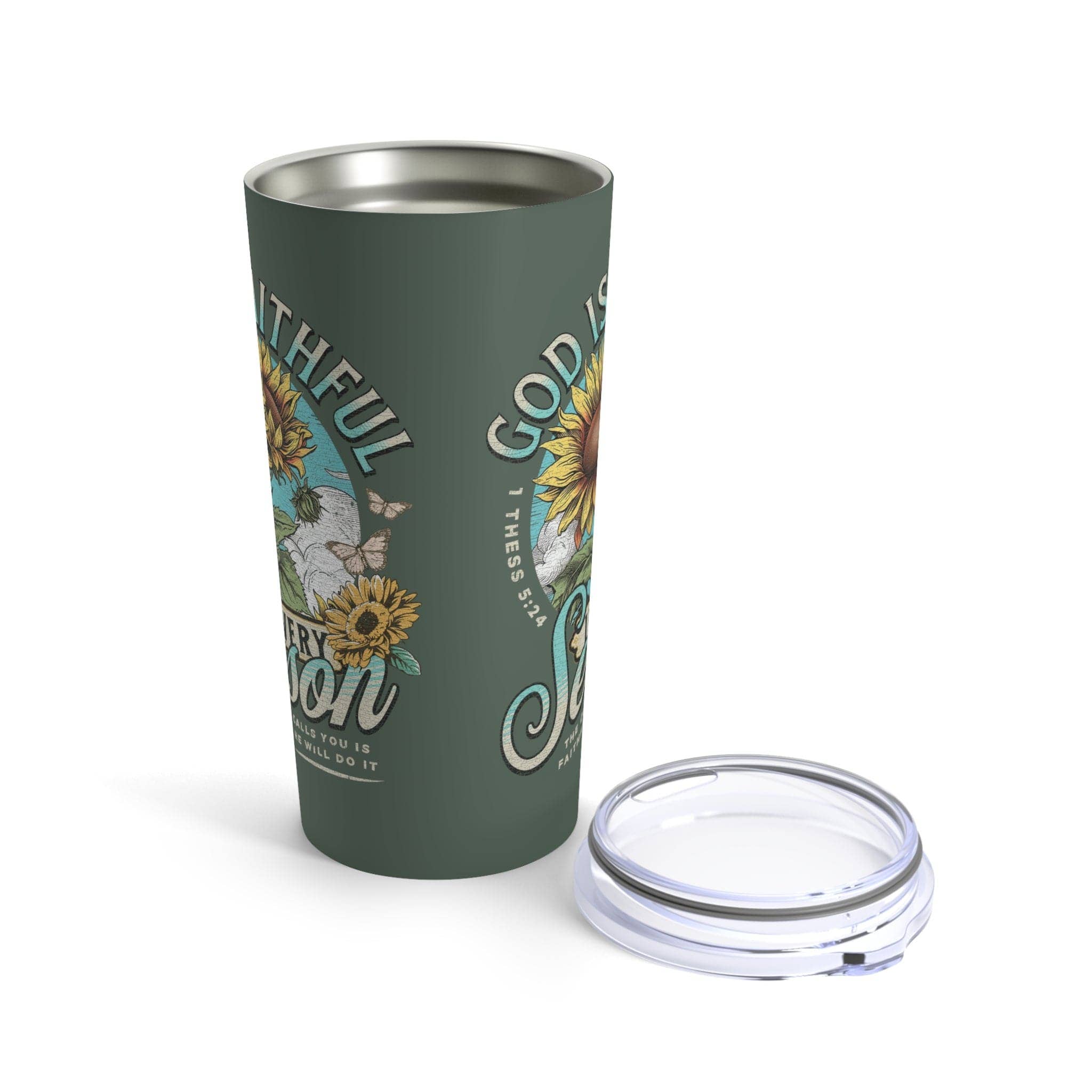 Love in Faith - God Is Faithful Tumbler 20oz