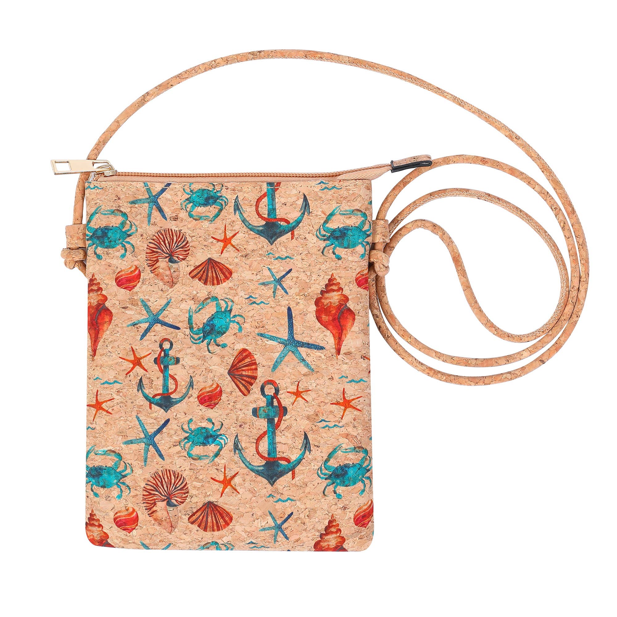Shine Mark Accessories - Corkwood Cellphone Bag - Anchor