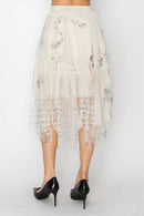 Origami Apparel ~  Lace and Crochet inspired - OLS-4546BG MS