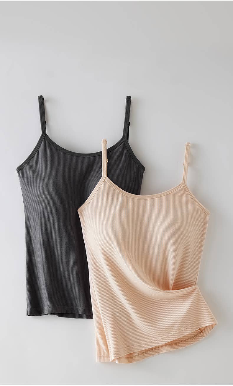 Hope & Sunshine - Modal Padded Longline Camisole Top