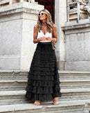Hope & Sunshine - Mesh Tiered Skirt
