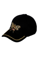 Ole - Bee Seed Bead Rhinestone Cap C0798