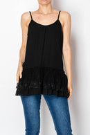 Origami Apparel ~  Lace and Crochet inspired - 501-T14 BK