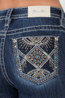 Miss Me - M9250B - Mid-Rise Bootcut Jeans