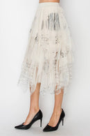 Origami Apparel ~  Lace and Crochet inspired - OLS-4546BG MS