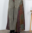 Young Threads - Rustic Bohemian: Side Paneled Patchwork Pants (New Color)