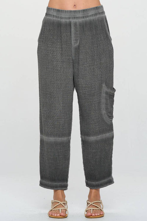 Focus Fashion - Flood Pants With Pockets STYLE #JG019