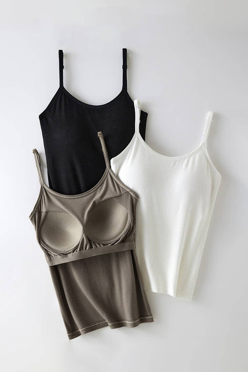 Hope & Sunshine - Modal Padded Longline Camisole Top