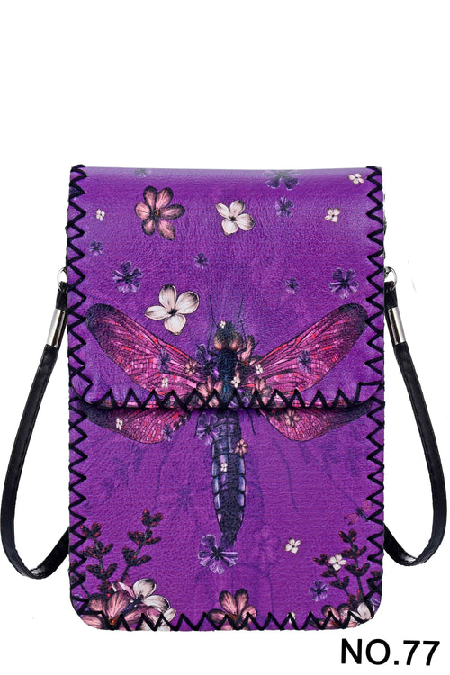Ole - Dragonfly Printed Crossbody HB0580 - NO.77
