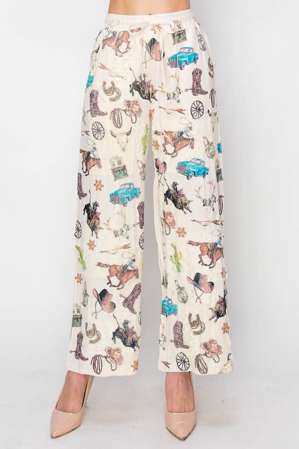 Origami Apparel ~  Lace and Crochet inspired - OLS-4703 BG/WILDWEST