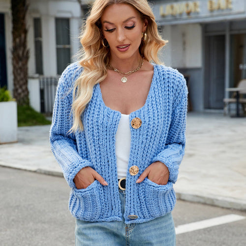 Hope & Sunshine - Chunky Knit Cardigan