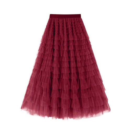 Hope & Sunshine - Mesh Tiered Skirt