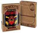 Lucky Jack - Flask - God Made Firefighters...