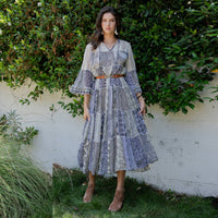 Young Threads - Timeless Long Jhabla Dress - Elegant & Chic (New Color)