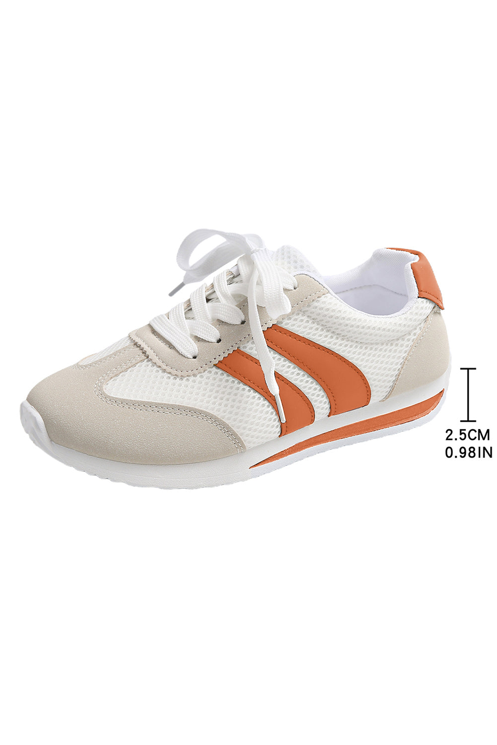 Blackish Green Patchwork Breathable Lace Up Sneakers