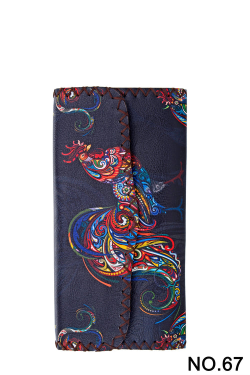 Ole - Rooster Printed Wallet HB0582 - NO.67