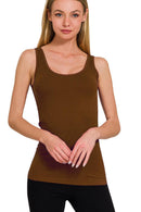 42POPS - ",,,..._ 2 Way V-neck/Scoop neck Seamless Tank