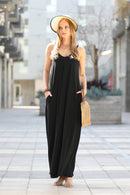 42POPS - `.42pops Maxi Dress w/ adjustable strap & pockets