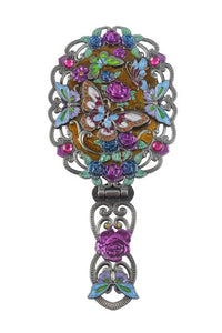 Ole - Retro Large Size Butterfly Metal Mirror M0397