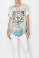 Origami Apparel ~  Lace and Crochet inspired - OLS-4553 IV-A COWGIRL