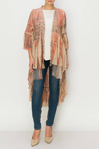 Origami Apparel ~  Lace and Crochet inspired - OLS-4508 SAVANAH Cardigan