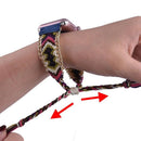 ShopTrendsNow - Boho-Chic Tribal Braided Replacement Band for Apple Watch