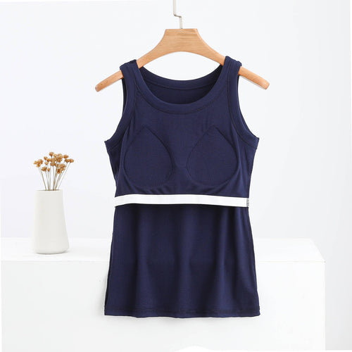 Hope & Sunshine - Ribbed Modal Padded Camisole Tank Top