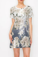 Origami Apparel ~  Lace and Crochet inspired - OLS-4691SIL-DD NV FL